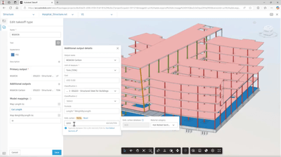 Autodesk Takeoff Carbon Accounting