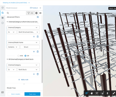 Autodesk Model Coordination Advanced Filtering